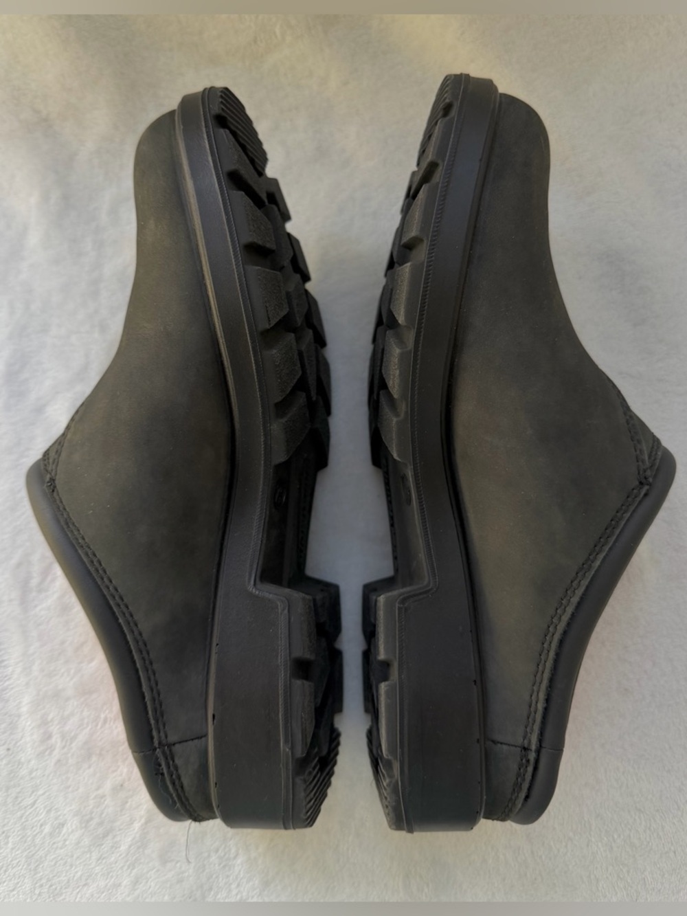 Blundstone Original Clogs Rustic Black Leather Size 9.5 Womens SUPERFEET Insole - Picture 9 of 16